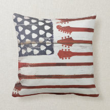 Amerikanische Flagge patriotische Gitarrenmusik