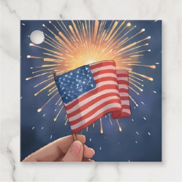Amerikanische Flagge Patriotische Partei Geschenkanhänger