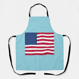 Amerikanische Flagge Patriotische Party  Schürze