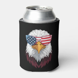 Amerikanische Flagge Patriotischer Adler 4. Juli Dosenkühler