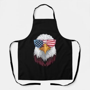 Amerikanische Flagge Patriotischer Adler 4. Juli Schürze