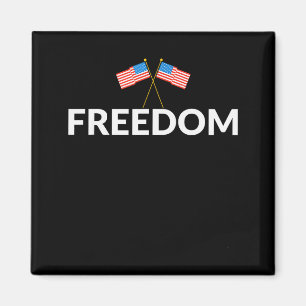 Amerikanische Flagge Patriotischer Stolz Dom Magnet