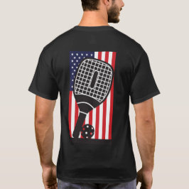 Amerikanische Flagge, Pickleball, Dare to Dink T-Shirt