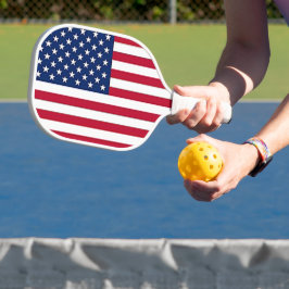 Amerikanische Flagge Pickleball Schläger