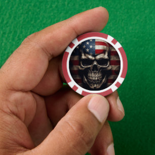Amerikanische Flagge Pokerchips