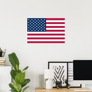 Amerikanische Flagge Poster