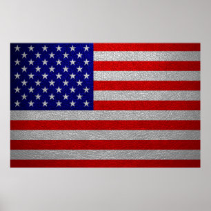 Amerikanische Flagge Poster