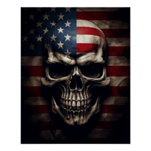 Amerikanische Flagge Poster