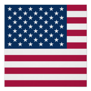 Amerikanische Flagge Poster