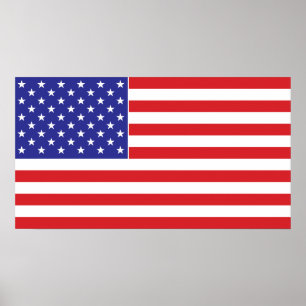 Amerikanische Flagge Poster