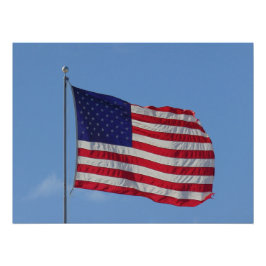 Amerikanische Flagge Poster