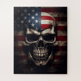 Amerikanische Flagge Puzzle