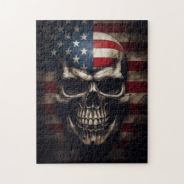 Amerikanische Flagge Puzzle