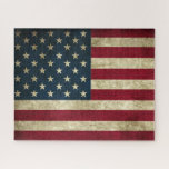 Amerikanische Flagge Puzzle<br><div class="desc">Puzzle mit der amerikanischen Flagge.</div>