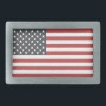 Amerikanische Flagge Rechteckige Gürtelschnalle<br><div class="desc">Die amerikanische Flagge….Dieses schaut nicht auf der OVALEN Schnalle korrekt,  ... ..,  welches die Flagge entsprechend entworfen worden ist,  um die Rechteckschnalle richtig zu passen.</div>