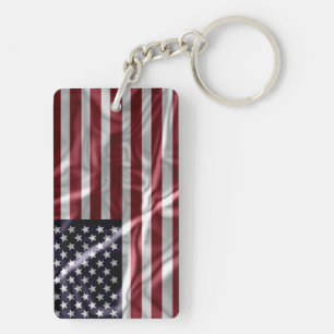 Amerikanische Flagge Schlüsselanhänger