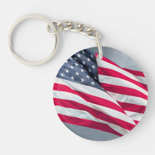 Amerikanische Flagge Schlüsselanhänger