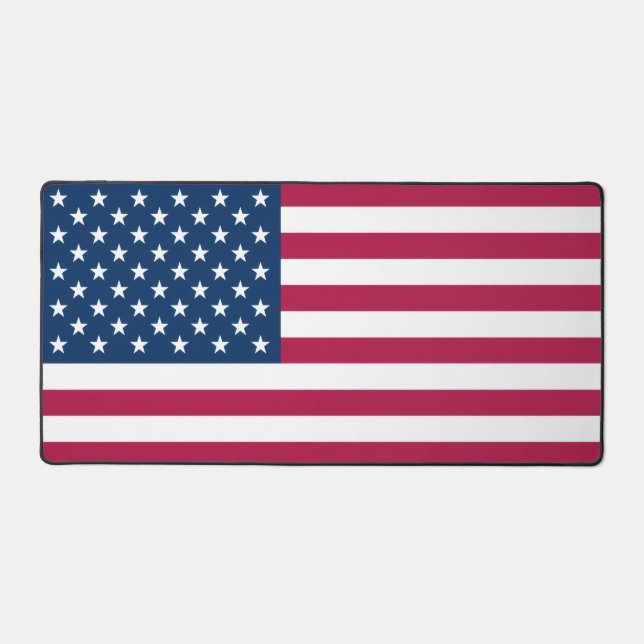 Amerikanische Flagge Schreibtischunterlage (Vorderseite)