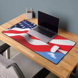 Amerikanische Flagge Schreibtischunterlage
