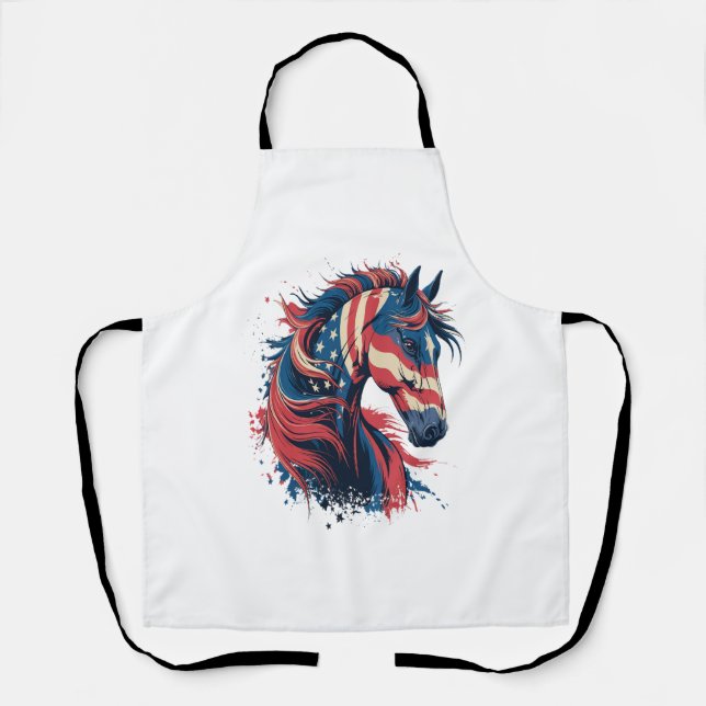 Amerikanische Flagge Schürze (Vorderseite)