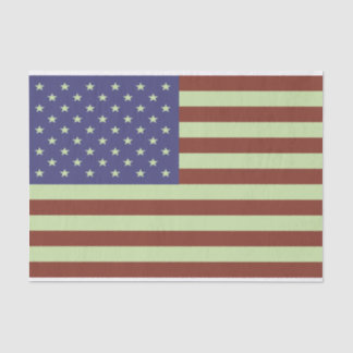 Amerikanische Flagge Seidenpapier
