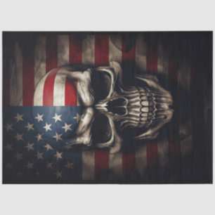 Amerikanische Flagge Seidenpapier
