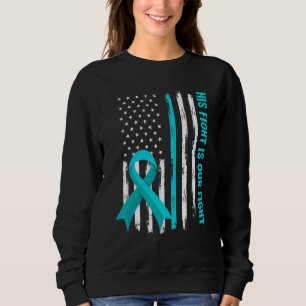 Amerikanische Flagge sein Kampf ist mein Kampf Pot Sweatshirt