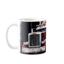 Amerikanische Flagge Semi Truck