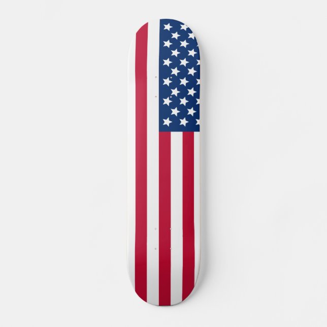 Amerikanische Flagge Skateboard (Vorderseite)