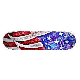 AMERIKANISCHE FLAGGE Skateboard