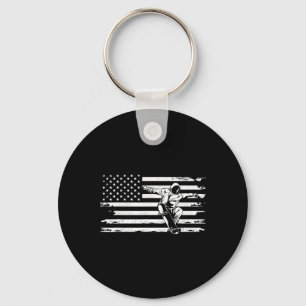 Amerikanische Flagge Skateboarding Kleidung - Skat Schlüsselanhänger