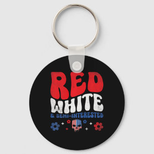 Amerikanische Flagge Skull Patriot Skeletto Unabhä Schlüsselanhänger