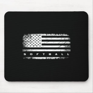 Amerikanische Flagge Softll Bekleidung - Softll Mousepad