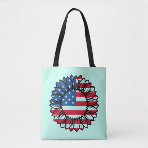 Amerikanische Flagge Sonnenblume-32222