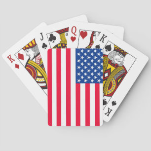 Amerikanische Flagge Spielkarten