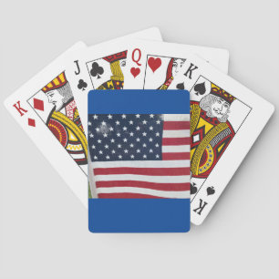 Amerikanische Flagge Spielkarten