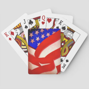 Amerikanische Flagge Spielkarten, Standard-Index-V Spielkarten