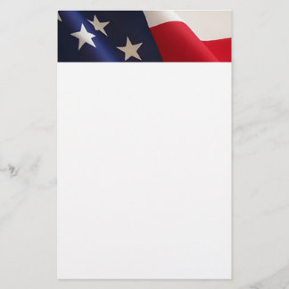 Amerikanische Flagge stationär Briefpapier