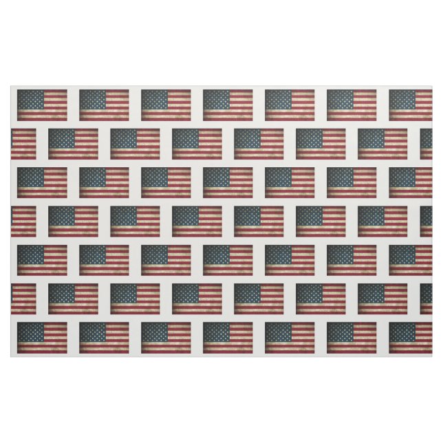 Amerikanische Flagge Stoff (Fat Quarter (45,7 x 55,9 cm))