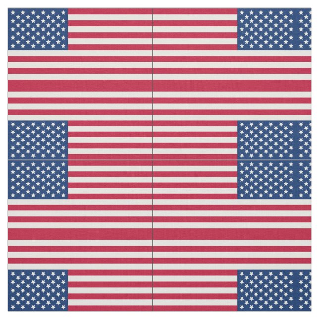 Amerikanische Flagge Stoff (Muster)