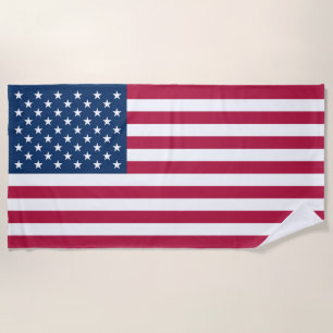 Amerikanische Flagge Strandtuch