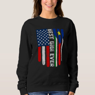 Amerikanische Flagge Südsudan Flag Beste Gigi je F Sweatshirt