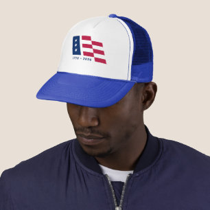 Amerikanische Flagge-Symbol Truckerkappe