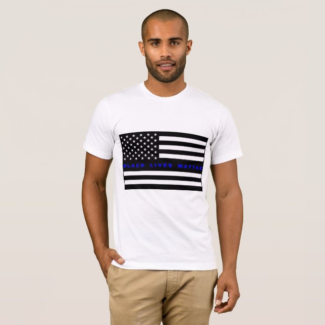 Amerikanische Flagge T-Shirt (Vorne ganz)