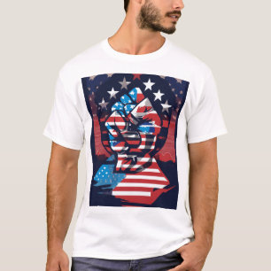 Amerikanische Flagge T-Shirt
