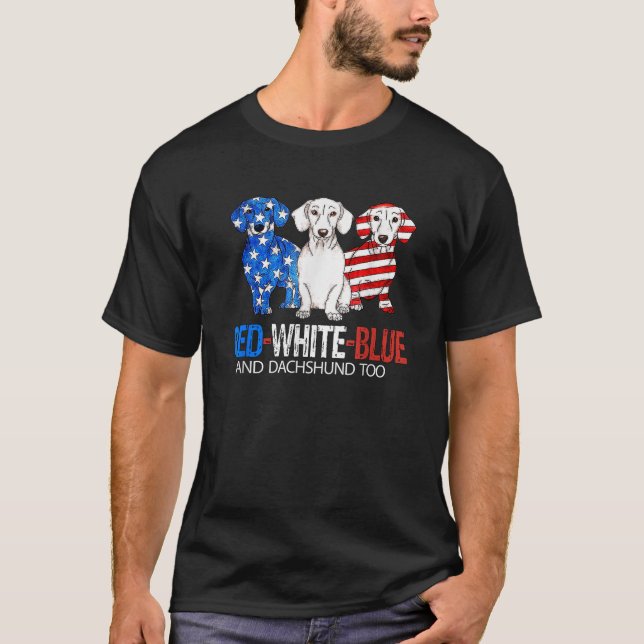 amerikanische Flagge T-Shirt (Vorderseite)