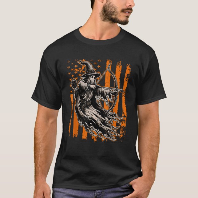Amerikanische Flagge T-Shirt (Vorderseite)