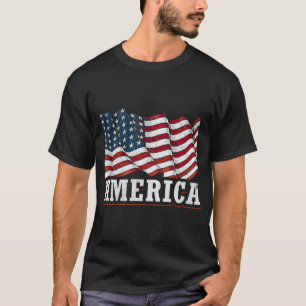 Amerikanische Flagge T-Shirt