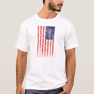 Amerikanische Flagge T-Shirt