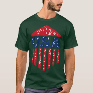 Amerikanische Flagge T-Shirt
